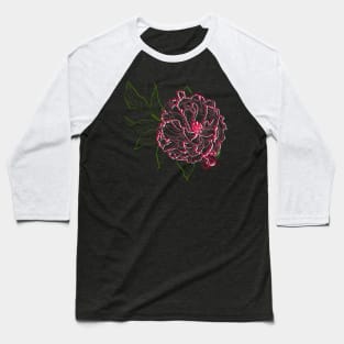 Peony Baseball T-Shirt